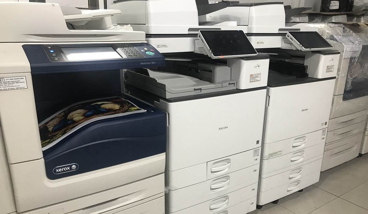 Giá cho thuê máy photocopy màu