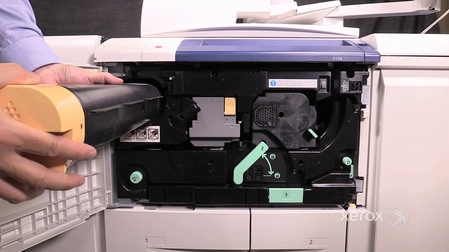Đổ mực máy photocopy Fuji Xerox