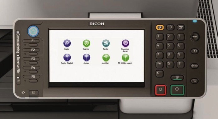 màn hình cảm ứng máy photocopy ricoh