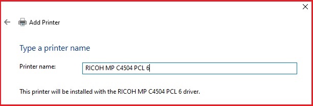 Ricoh MP 5054 driver Windows 10 64 bit