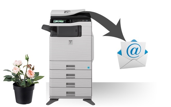 Hướng dẫn cài đặt Scan to email máy photocopy Fuji Xerox