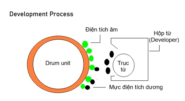 nguyên lý cụm từ máy photocopy