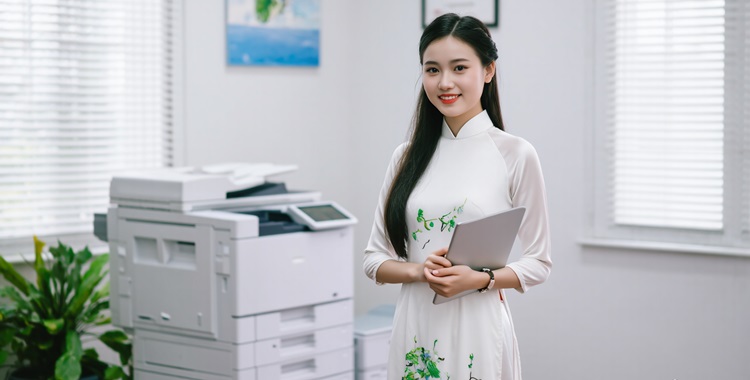 Cho thuê máy in A3