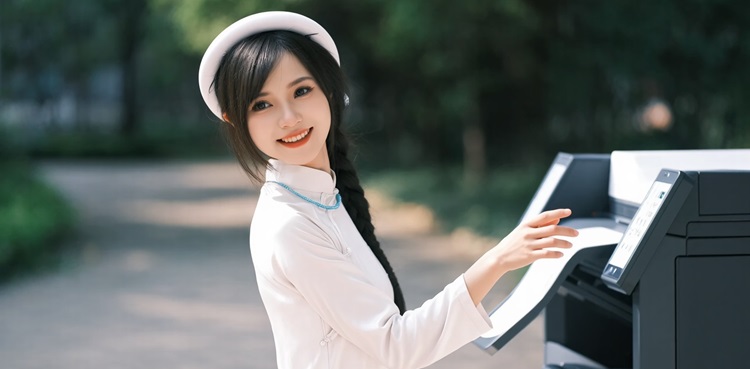 Cho thuê máy in màu